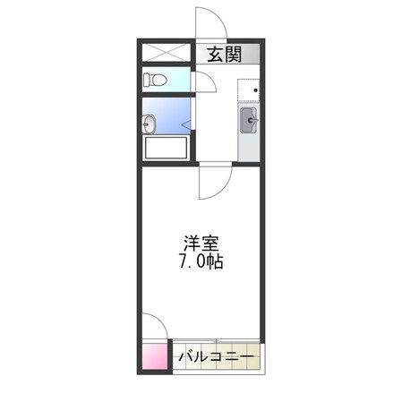 コスパの物件間取画像